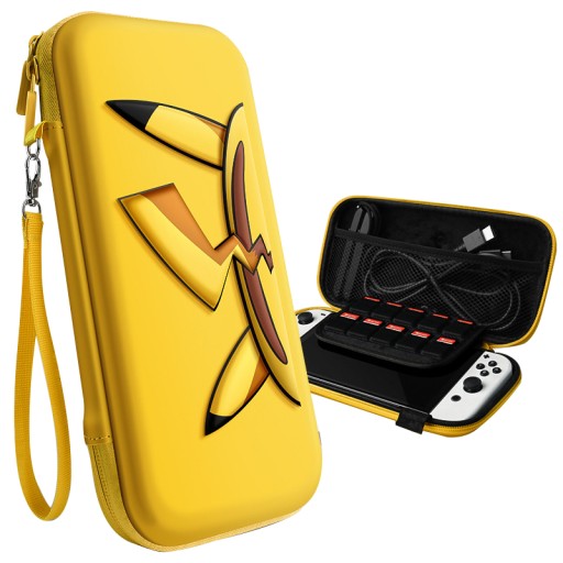 ETUI EFEKT 3D CASE WZMOCNIONY SWITCH / SWITCH OLED POKEMON PIKATCHU
