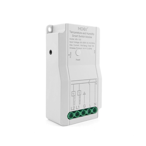 Termostat MOES MS-103 Czujnik Wilgotność Temp TUYA