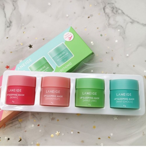 МИНИ-МАСКА ДЛЯ ГУБ LANEIGE MINI СПАЛЬНАЯ ДЛЯ ГУБ, 4 шт.