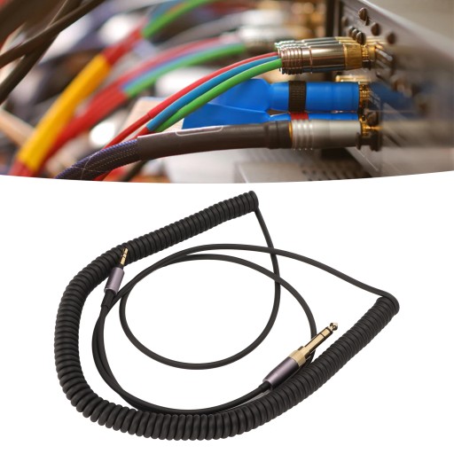 Kabel sprężynowy 3,5 mm zwijany 9,8 stopy Plug