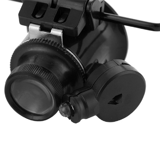 20X Magnifying Glasses Head Loupe with LED Light
