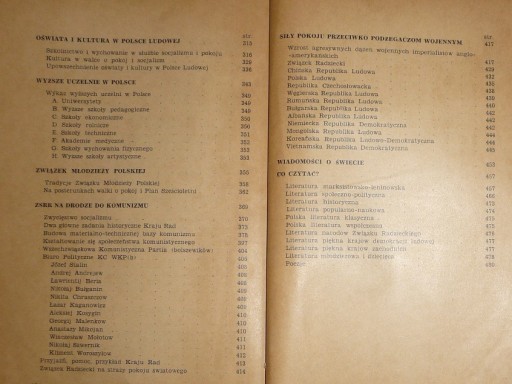 KALENDARZ ROBOTNICZY na rok 1952 FOTOMONTAŻ JAN HOLLENDER