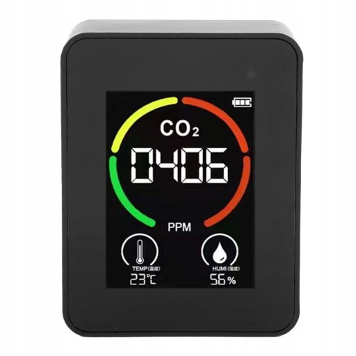 ДАТЧИК CO2 ИЗМЕРИТЕЛЬ УГЛЕКИСЛИ 3 в 1