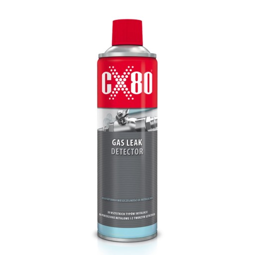 CX80 GAS LEAK DETECTOR 500ml spray do wykrywania nieszczelności w układach