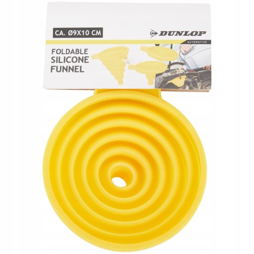 DUNLOP складная силиконовая воронка для автомобиля