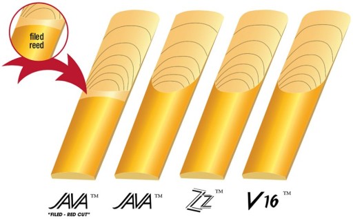 Трость для альт-саксофона Vandoren Java Red № 1.