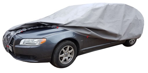 Pokrowiec na auto PREMIUM r.M hatch 410-440cm PAS