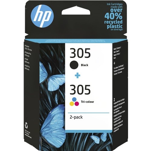 HP 305 6ZD17AE Черный + Цветные чернила