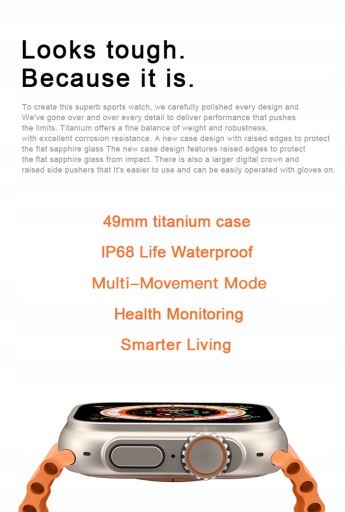 Умные часы GS Ultra 8 – 49 мм