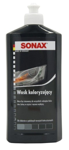 SONAX КРАСОЧНЫЙ ВОСК NANO PRO ЧЕРНЫЙ 500мл