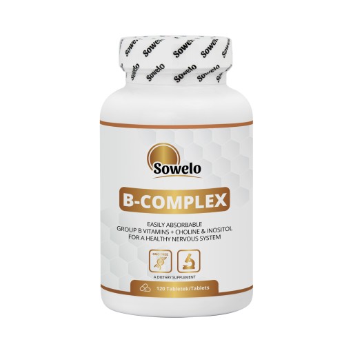 SOWELO КОМПЛЕКС ВИТАМИНА B 120 ТАБЛЕТКОВ