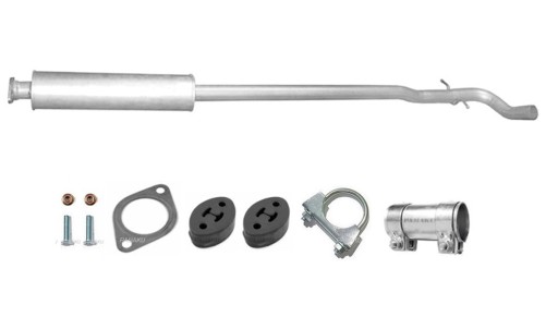 VOLVO V70 2.0 2.3 2.4 2.5 2.4 2.5 ЦЕНТРАЛЬНЫЙ ГЛУШИТЕЛЬ