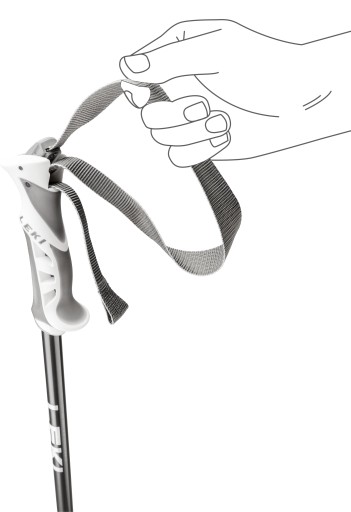 Leki BLISS 65346502 лыжные палки 120см