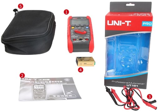 Мультиметр UT191E PRO AC/DC CURRENT CURRENT VOLTAGE