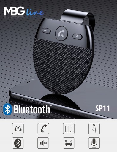 АВТОМОБИЛЬНЫЙ КОМПЛЕКТ BLUETOOTH СВЯЗИ СВОБОДЫ НА ПОЛЬСКОМ АВТОМОБИЛЬНОМ АВТОЗАПУСКЕ A9W