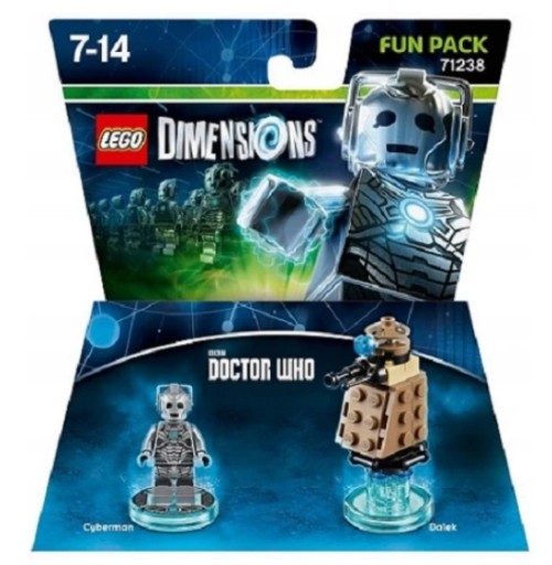 LEGO DIMENSIONS FUN PACK «Доктор Кто Кибермен» 71238