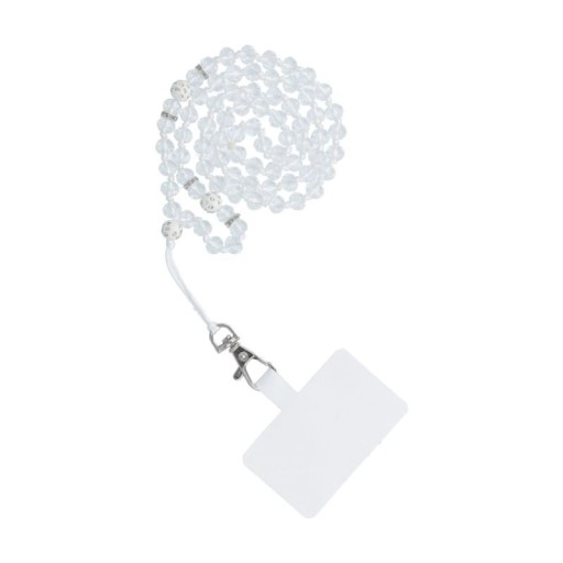 Подвеска на шею CRYSTAL DIAMOND 74см белый