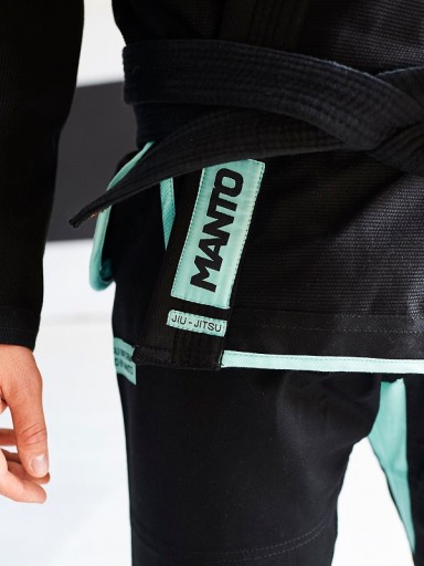 MANTO GI КИМОНО BJJ Джиу-джитсу подъем черный A2