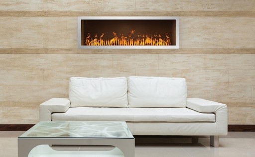 Встроенный электрокамин Dimplex без дров.