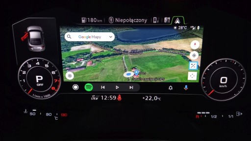 Интерфейс смартфона Audi Car Play Android Auto