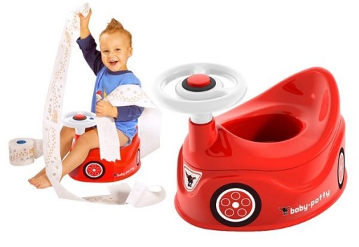 BIG Potty New Bobby Car Автомобильный руль