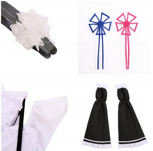 Аниме RE Zero Rem Maid Косплей Костюм Наряд