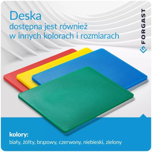 HACCP Cropping Board Brown GN 1/1 Forgast FG12626