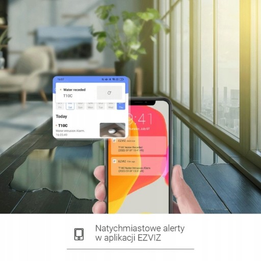 T10C ZigBee 3.0 EZVIZ детектор затопления для систем SMART HOME