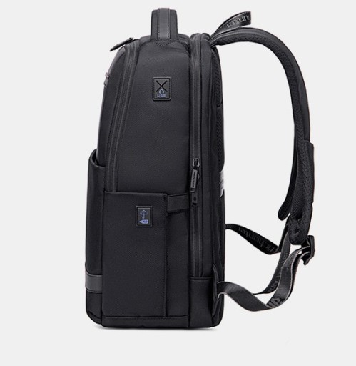 Рюкзак Arctic Hunter B00498 для ноутбука 16,4, двухкамерный, нейлон темно-синего цвета