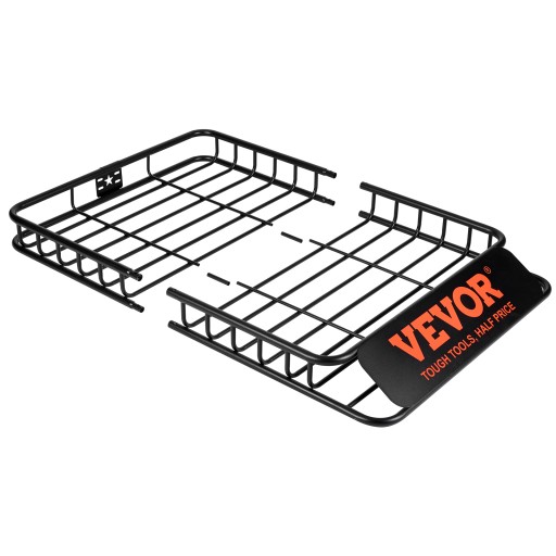 Корзина на крышу VEVOR 90,7кг 130,5х91,5х12,7см
