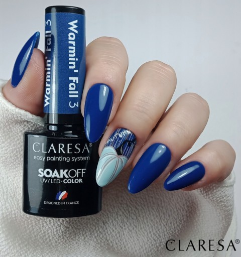CLARESA WARMIN FALL ГИБРИДНЫЙ ЛАК ДЛЯ НОГТЕЙ ОСЕННЯЯ КОЛЛЕКЦИЯ + МАСЛО ДЛЯ КУТИКУЛЫ