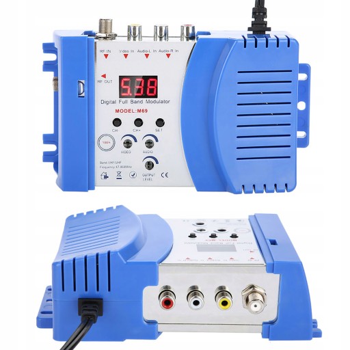 goc/M69 RF A RF Модулятор AV TV VHF UHF Converter