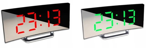 Zegar budzik Retoo czarny 17cm
