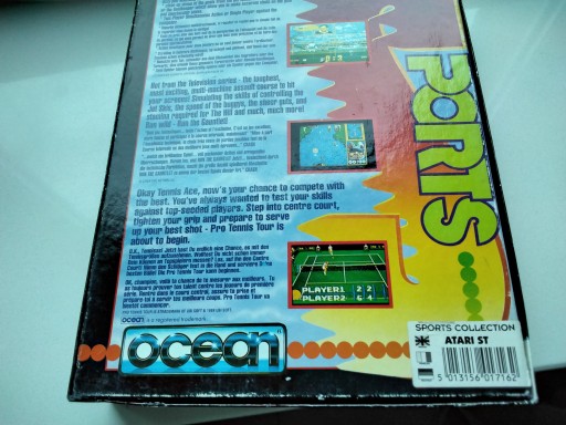 ATARI ST — СПОРТИВНАЯ КОЛЛЕКЦИЯ — ПРОФЕССИОНАЛЬНЫЙ ТЕННИС — КОРОБКА