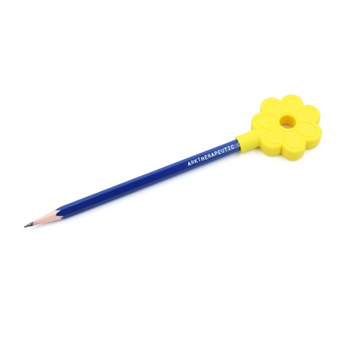 Gryzak ARK Pencil Flower, Kwiatek na Ołówek Czerwony