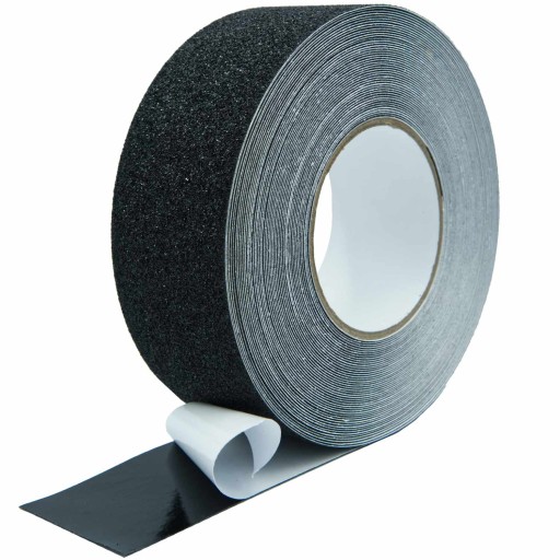 Лента противоскользящая OUTDOOR STRONG черная 50мм 18м