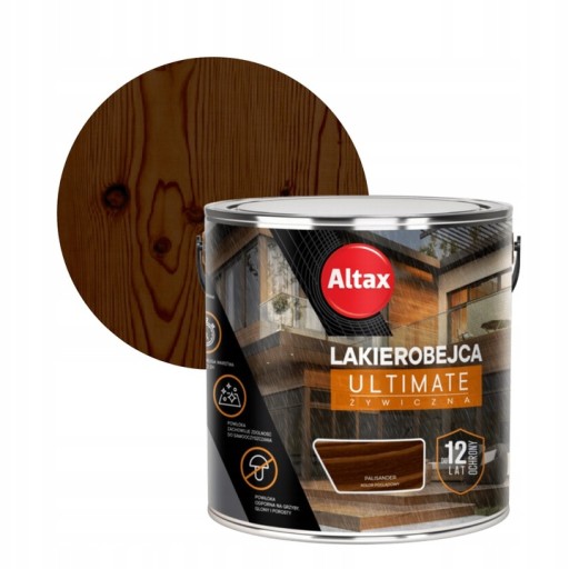 ALTAX RESIN Stain ULTIMATE 12 ЛЕТ ДЛЯ РОЗАНДР ВУД 2,5л