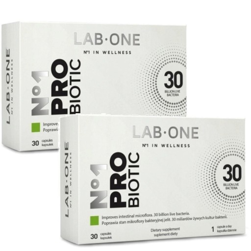 2x LAB ONE N°1 ProBiotic Пробиотик 30 капсул