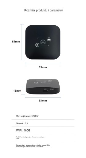 Беспроводной адаптер Carplay