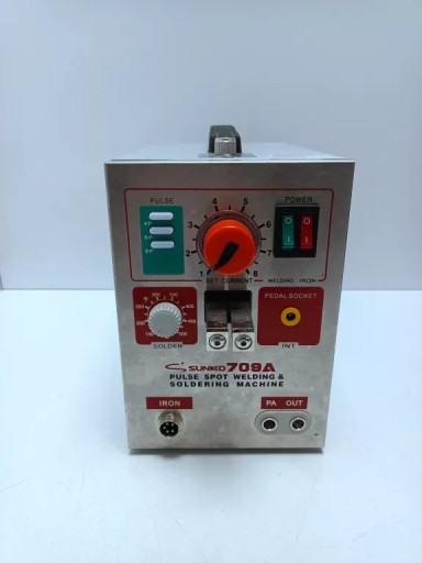 ИМПУЛЬСНЫЙ СВАРОЧНЫЙ АППАРАТ SUNKKO 709A ТОЧЕЧНО-СВАРОЧНЫЙ АППАРАТ