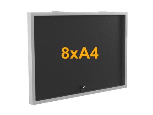 ИНФОРМАЦИОННАЯ ВНУТРЕННЯЯ ДОСКА ОБЪЯВЛЕНИЙ 8xA4