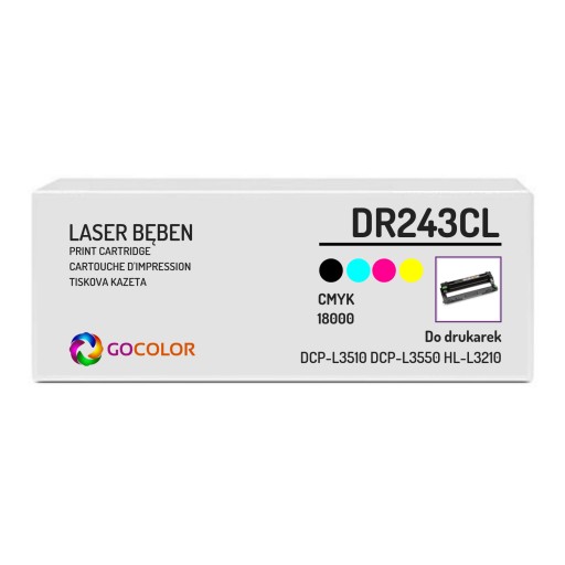 100% NEW Bęben do BROTHER DR-243CL CMYK Zamiennik