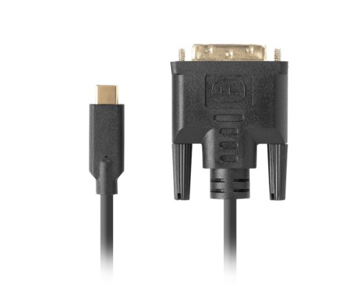 Lanberg Kabel USB-C- DVI-D 24+1 M/M 3m