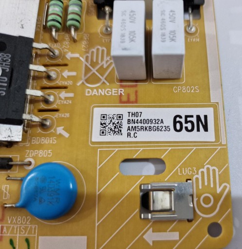 БЛОК ПИТАНИЯ SAMSUNG UE65NU7102 BN44-00932A