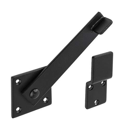 WZO 160 Ригель черный 155x80x50x4,0 1 шт.