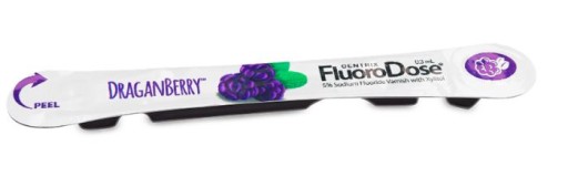 FLUORODOSE lakier do fluoryzacji zębów 0,3ml Smocza Jagoda