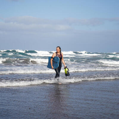 Deska bodyboard Olaian 500 z leashem Rozmiar 40