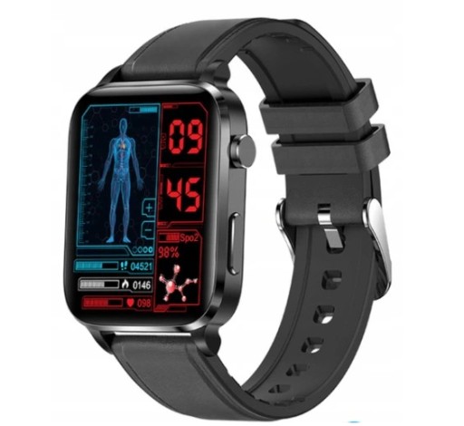 SmartWatch W909 Лазерный глюкометр для измерения артериального давления