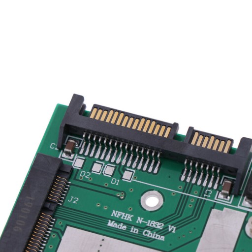 Конвертер адаптера Mini Pcie MSATA SSD на 2,5 дюйма