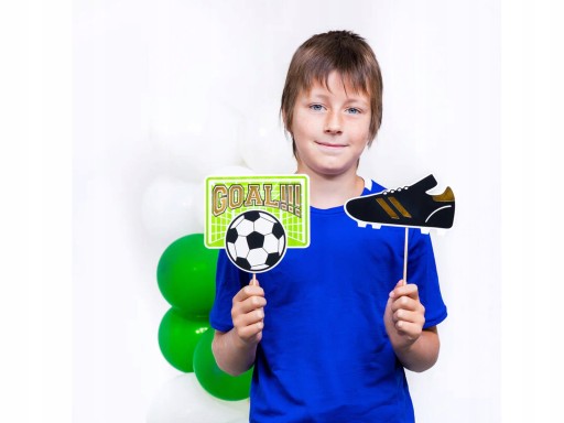 Фотореквизит ФУТБОЛЬНАЯ фотобудка гаджеты на день рождения с мячом GOOOOL